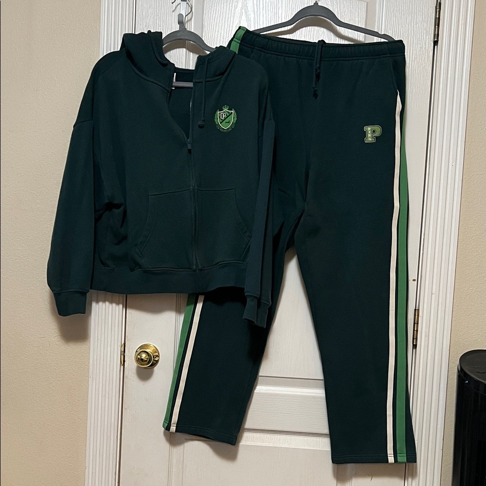 PINK vs Track Pants and Hoodie Set
